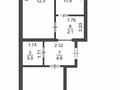 2-бөлмелі пәтер · 55 м² · 2/10 қабат, Улы Дала 31, бағасы: 39.9 млн ₸ в Астане, Есильский р-н — фото 19