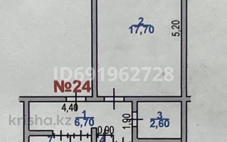 2-бөлмелі пәтер, 46.8 м², 5/5 қабат, воинская 2а, бағасы: 14 млн 〒 в Таразе — фото 2