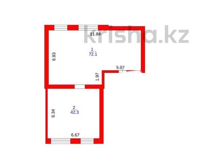 4-комнатная квартира · 114.4 м² · 4/9 этаж, мкр Новый Город, Гоголя 34/5​ за 65 млн ₸ в Караганде, Казыбек би р-н