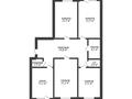 4-комнатная квартира, 134.2 м², 2/9 этаж, мкр. Алтын орда за 57 млн 〒 в Актобе, мкр. Алтын орда — фото 18