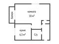 1-бөлмелі пәтер · 31.5 м² · 2/5 қабат, Кубеева 4, бағасы: 11.5 млн ₸ в Костанае — фото 3