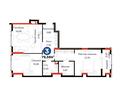 3-бөлмелі пәтер · 79.59 м² · 3/8 қабат, Бухар жырау 20В — АКЦИЯ, бағасы: ~ 76.7 млн ₸ в Астане, Есильский р-н — фото 10