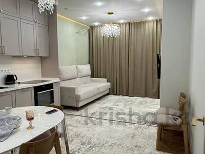 3-комнатная квартира · 70 м² · 1/16 этаж, Каныша Сатпаева за 75.7 млн 〒 в Алматы, Бостандыкский р-н