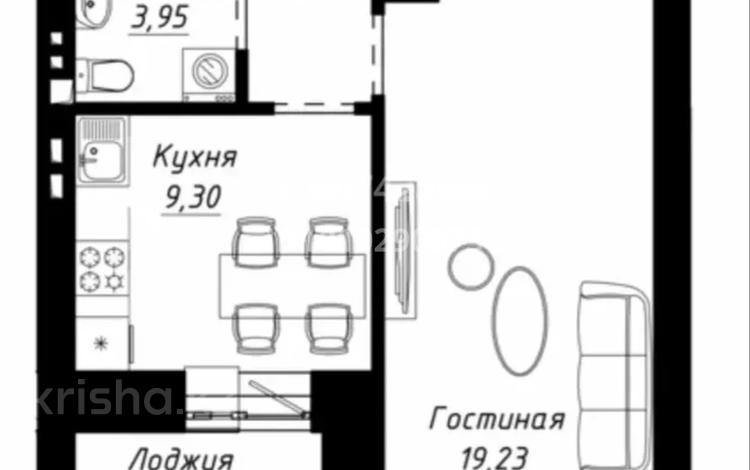 1-комнатная квартира · 38 м² · 2/9 этаж, Айтматова 1 за 24.5 млн ₸ в Астане, Нура р-н — фото 2