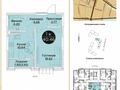 1-бөлмелі пәтер · 40.46 м² · 5 қабат, Жамбыла 162 — Сулейманова, бағасы: 18 млн ₸ в Таразе