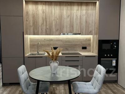 Продажа квартир в Шымкенте: 1-комнатная квартира · 46.6 м² · 15/16 этаж, Тулеметова 85 за 27.5 млн 〒 1-комнатная квартира · 46.6 м² · 15/16 этаж, Тулеметова 85 за 27.5 млн 〒 в Шымкенте, Каратауский р-н