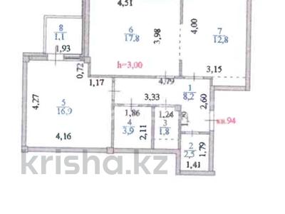 2-комнатная квартира, 65 м², 5/7 этаж, Куанышбаева 11А — Хазрет Султан мечеть рядом за 39 млн 〒 в Астане, Алматы р-н