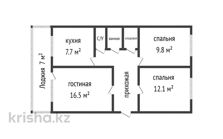 3-комнатная квартира, 60 м², 6/6 этаж, Бажова 542 за 15.5 млн 〒 в Усть-Каменогорске — фото 15