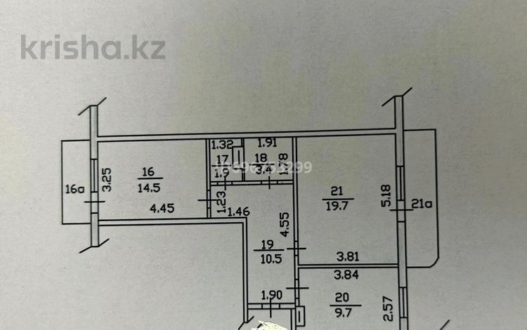 2-комнатная квартира, 63 м², 2/6 этаж, мкр Кокжиек 15 — рядом школа, поликлиника и тл за 29 млн 〒 в Алматы, Жетысуский р-н — фото 2