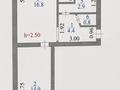 2-комнатная квартира · 46 м² · 1/5 этаж, Абая 101 за 25 млн ₸ в Астане, р-н Байконур — фото 2