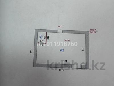 Свободное назначение, офисы, магазины и бутики, склады, общепит, салоны красоты, медцентры и аптеки, образование, развлечения · 52 м² за 25 млн ₸ в Астане, Нура р-н