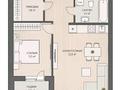 2-комнатная квартира · 41 м² · 5/6 этаж, мкр Юго-Восток 1/14 — Муканова за ~ 17 млн ₸ в Караганде, Казыбек би р-н — фото 3