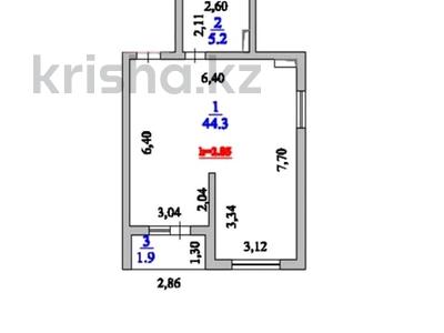 2-бөлмелі пәтер · 51.4 м² · 5/7 қабат, Алатауская трасса 28, бағасы: ~ 27.7 млн 〒 в 