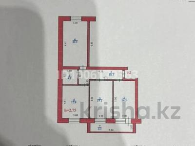 3-комнатная квартира · 90.1 м² · 4/5 этаж, мкр Жана Орда 7/1 за 32.5 млн 〒 в Уральске