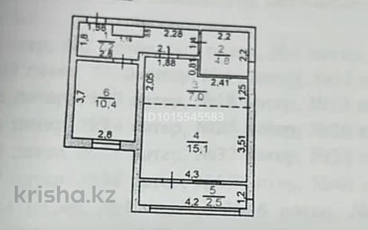 2-бөлмелі пәтер · 47 м² · 7/12 қабат, Жана кала 9, бағасы: 15 млн ₸ в Туркестане — фото 10