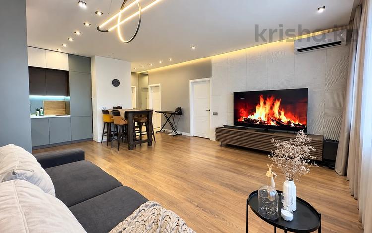 2-комнатная квартира · 55 м² · 4/16 этаж, Гагарина 233 за 550 000 ₸ в Алматы, Бостандыкский р-н — фото 2