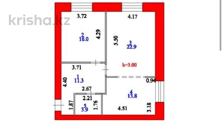 2-бөлмелі пәтер · 68 м² · 7/12 қабат, Е-15 16 — BINOM Алтынсарина, бағасы: 36 млн ₸ в Астане, Нура р-н — фото 17