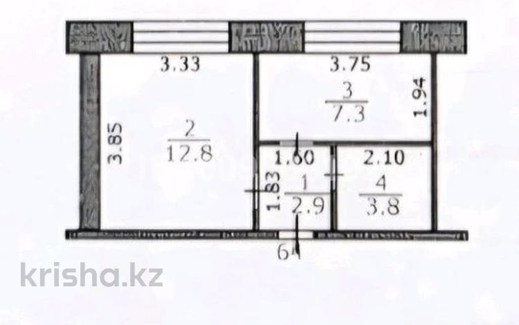 1-комнатная квартира · 26 м² · 5/5 этаж, 7 район Абая 86 — Колледж за 5 млн 〒 в Риддере — фото 2