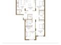 4-бөлмелі пәтер · 127.39 м² · 5/12 қабат, Достык 8/2 — БЕЗ КОМИССИИ, бағасы: ~ 92 млн ₸ в Астане, Есильский р-н