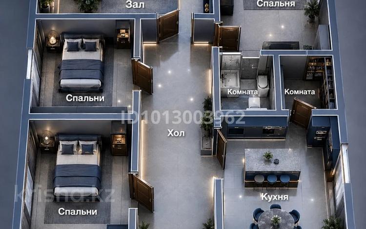 Отдельный дом · 4 комнаты · 207 м² · 7 сот., Байбулак — Корейская теплица за 49 млн ₸ в Талгаре — фото 102