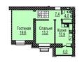 2-комнатная квартира · 57.1 м², ул. Жамбыла, 77/1 за ~ 27.4 млн ₸ в Сарани — фото 3