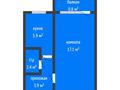 1-бөлмелі пәтер · 30.1 м² · 5/5 қабат, Бородина 223, бағасы: 13.5 млн ₸ в Костанае — фото 2