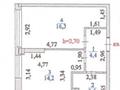 1-комнатная квартира, 38.5 м², 2/16 этаж, Ж. Нажимеденова 62 — А62 за 19.5 млн 〒 в Астане, Алматы р-н — фото 17