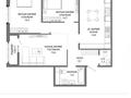 3-комнатная квартира · 74.3 м² · 9/16 этаж, Пр. Мангилик ел, напротив республиканской мечети 74/1 за ~ 42.1 млн ₸ в Астане, Есильский р-н — фото 2