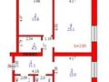 2-бөлмелі пәтер · 77.2 м² · 3/6 қабат, мкр. Алтын орда, Молдагулова 74 — Молдагулова, бағасы: ~ 28.6 млн ₸ в Актобе