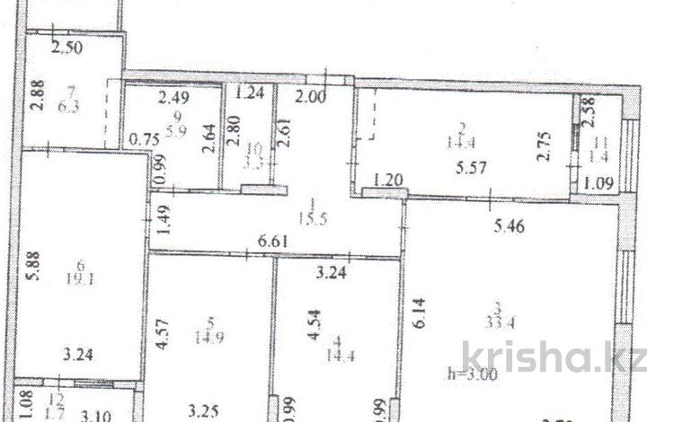 4-комнатная квартира · 135.7 м² · 17/17 этаж, Туран 44Б за 98 млн ₸ в Астане, Есильский р-н — фото 3