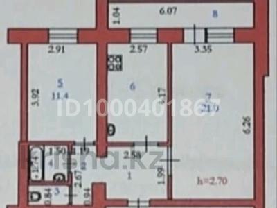 2-комнатная квартира · 60 м² · 2/9 этаж, мкр. Алтын орда — Бассейн Достык и НИШ за ~ 27 млн 〒 в Актобе