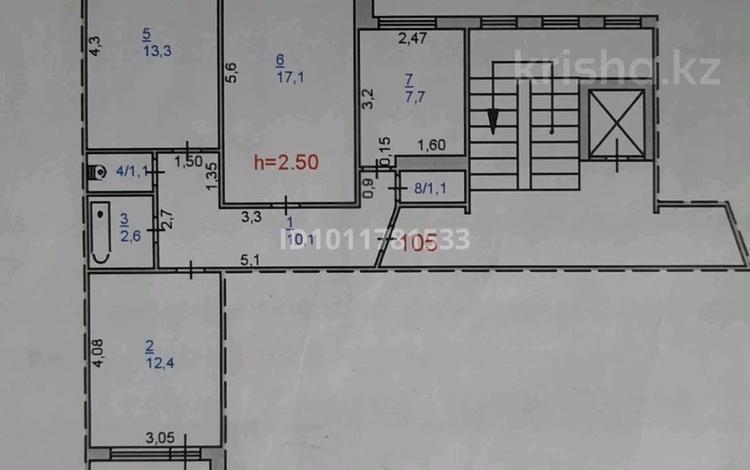 3-комнатная квартира · 67 м² · 9/9 этаж, Ак.Сатпаева 243 за 28 млн ₸ в Павлодаре — фото 2