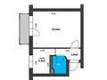 1-бөлмелі пәтер · 32.1 м² · 2/5 қабат, мкр Орбита-4 11 — Мустафина, бағасы: 25.7 млн ₸ в Алматы, Бостандыкский р-н — фото 16