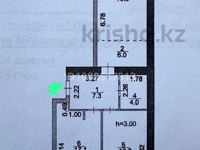 3-комнатная квартира · 68 м² · 7/12 этаж, Аль-Фараби 7/3 — Аль-Фараби/Жанибек-Керей за 60 млн ₸ в Астане, Есильский р-н