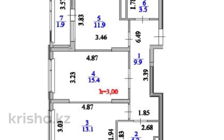 2-комнатная квартира · 60 м² · 13/14 этаж, Бухар Жырау 33/1 — Binom School им. Қадыр Мырза Әлі за 49 млн ₸ в Астане, Есильский р-н — фото 2