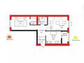 2-комнатная квартира · 60 м² · 9/9 этаж, Чингиз Айтматов 21 — Молдагалиева за 27.5 млн ₸ в Астане, Нура р-н