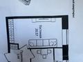 1-бөлмелі пәтер · 42.51 м² · 7/9 қабат, Чингиз Айтматова 79/1 — Чингиз Айтматова, бағасы: 22 млн ₸ в Астане, Сарыарка р-н