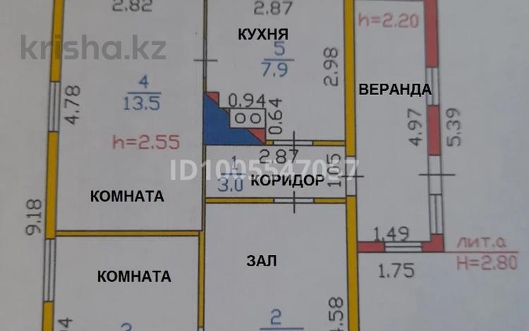 Отдельный дом · 3 комнаты · 38.5 м² · 5.5 сот., Кокчетавская 30 — Возле школы №8 за 6.5 млн 〒 в Усть-Каменогорске, Ульбинский — фото 2
