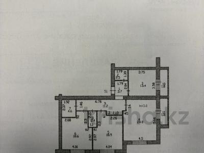 4-комнатная квартира · 105.25 м² · 3/7 этаж, Набережная 23 — Шухова за ~ 50.5 млн ₸ в Петропавловске