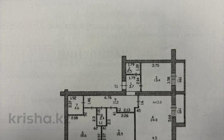 4-комнатная квартира · 105.25 м² · 3/7 этаж, Набережная 23 — Шухова за ~ 50.5 млн ₸ в Петропавловске — фото 2