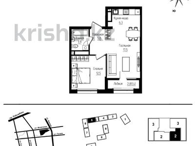 2-комнатная квартира · 47 м² · 6/12 этаж, Ауэзова 3г/2 — ЦЕНА ГОРЯЧАЯ !!! за 45 млн ₸ в Алматы, Алмалинский р-н