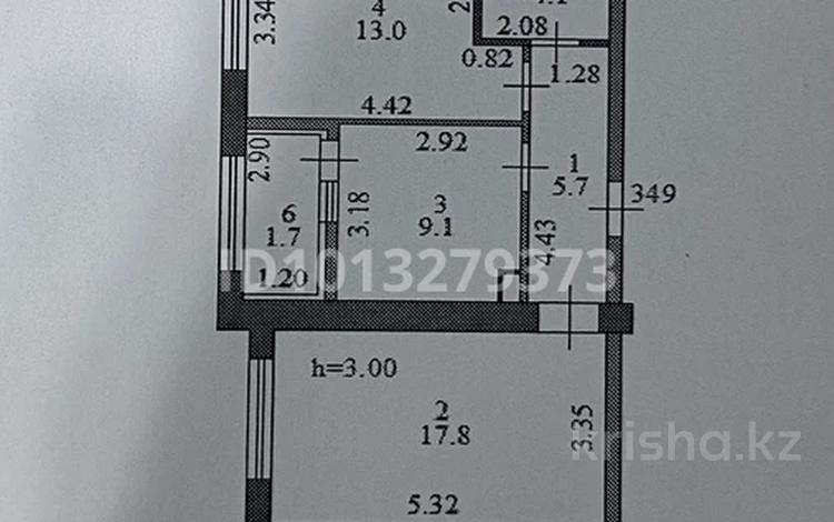 2-комнатная квартира · 50.4 м² · 9/9 этаж, Сыганак 12 — сыганак 12 за 32.9 млн ₸ в Астане, Нура р-н — фото 2