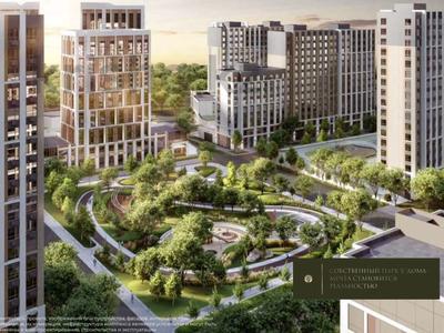 2-комнатная квартира · 57.75 м², Пр. Улы Дала, между ул. Толе би и ул. Ч. Айтматова 24 за ~ 23.7 млн ₸ в Астане, Нура р-н