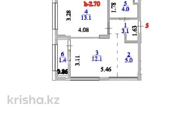 2-комнатная квартира · 38.7 м² · 2/9 этаж, Аль-Фараби 46/24 за 24 млн ₸ в Астане, Есильский р-н — фото 5