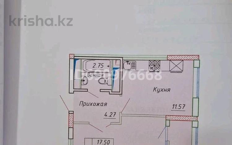 1-бөлмелі пәтер, 38.13 м², 12/13 қабат, Айнакол 66/1, бағасы: 14 млн 〒 в Астане, Алматы р-н — фото 2