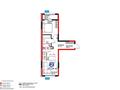 2-комнатная квартира · 44 м² · 16/16 этаж, Толеметова, возле DENDRO SAYABAQ за 20.4 млн 〒 в Шымкенте, Каратауский р-н — фото 4