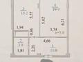 2-бөлмелі пәтер · 49 м² · 18/18 қабат, Сарыарка 17, бағасы: 26.5 млн ₸ в Астане, Сарыарка р-н — фото 14