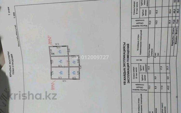 Жеке үй · 4 бөлме · 78 м² · 10 жүзд., ул. Молочно-товарная ферма Косагаш 18, бағасы: 20 млн ₸ в Алматинской обл. — фото 2
