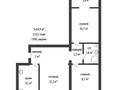 3-комнатная квартира · 64.9 м² · 11/12 этаж, абулхаир хана за 19.5 млн ₸ в Актобе — фото 10
