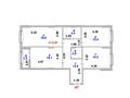 3-комнатная квартира · 83.8 м² · 7/12 этаж, Жубан Молдагалиев 3 — Айтматова Молдагалиева за 68 млн ₸ в Астане, Нура р-н — фото 22